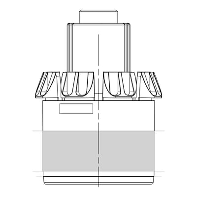 AEG knop, functies, zwart, 10+0 140235168055