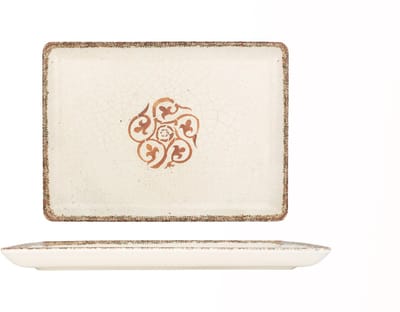 Kütahya Porselen Serveerschaal - Storia - Porselein - 30x22 cm - set van 2