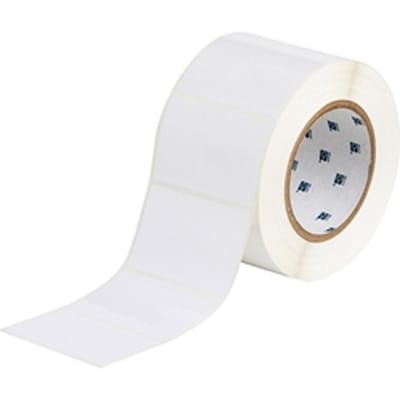 Brady THT-19-533-1 label verwijderbaar polyester glanzend wit 76,20 x 50,80 mm (origineel)