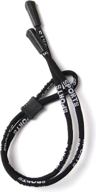Eyezoo® Sport Brillenkoord - Zwart - Verstelbaar - Zonnebrilkoord - Sport - Watersport - Zonnebril Touwtje