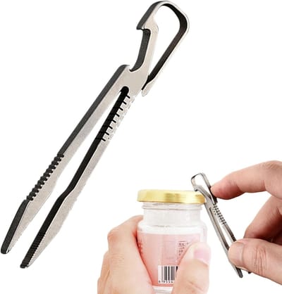 Titanium Alloy Pincet - Mini Pincet Clip - Outdoor Activiteiten - Hoge Hardheid - 58mm Lengte - Multicolor