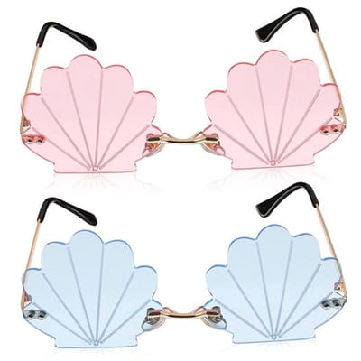 Allecto - Randloze Zonnebrillen - Funky Partybrillen - Trendy