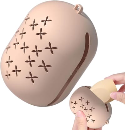 2 stuks Make-up Spons Opbergkoffer - Hoes voor Mixer Multi Make-up Spons, Draagbare Make-up Spons Tas Voor Schoonheidsmixer, Voor Reizen Van