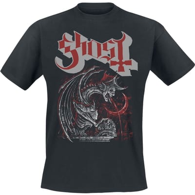 Ghost T-shirt - Gargoyle Emeritus - XL tot 3XL - voor Mannen - zwart