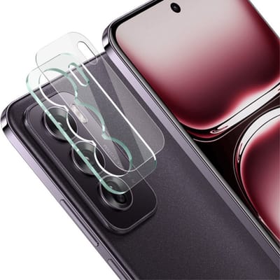 IMAK Camera Lens Protector - Geschikt voor OPPO Reno12 Camera Lens Protector - IMAK 9H Tempered Glass - Transparant