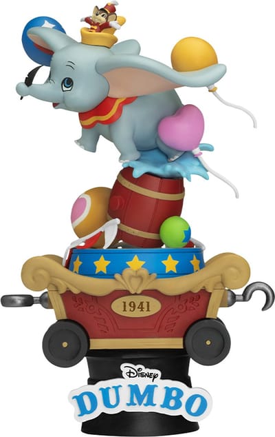 Beast Kingdom - Disney Classics - Dumbo - Circus Olifant - Beeld - 16cm