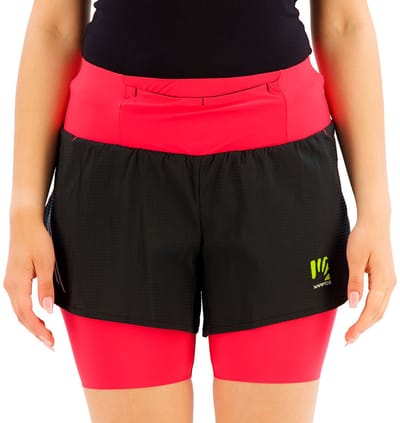 Karpos Cengia Korte Broek Zwart,Roze XS Vrouw