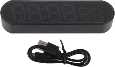 Multifunctionele Fitness Timer met Oplaadbare 1000mAh Batterij, Alarmfunctie en Aangepaste Intervallen voor Intervaltraining en Stopwatch Gebruik