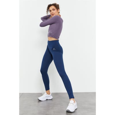 Hoge Taille Katoen Elasthaan Leggings