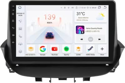 Autoradio met bluetooth - Carplay - Voor Renault Laguna 2 (2001-2007) - Geschikt voor Apple en Android - Stereo - Navigatie - Navigatiesysteem auto - 3GB 32GB