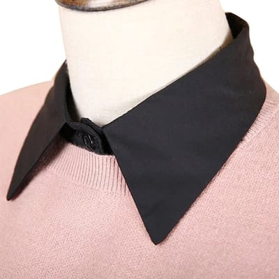 Blousekraag voor dames - Punt kraag - Blouse kraagje - Nep los kraagje - Losse kraag – LOUZIR