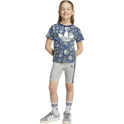 Adidas Originals Originals X Liberty London Short Tee Set Ni Maat: 122 | Broeken Outlet | Unisex | Blauw