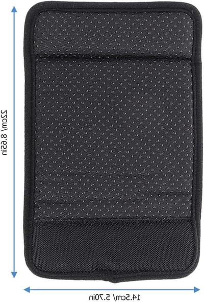 Loop Hulp Handvatten - Grip Pads - Comfortabel Gebruik - Traagschuim Vulling - 22 x 14.5 cm - Zwart