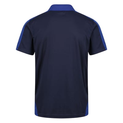 Regatta Contrast Coolweave Pique Polo Shirt (Marine/Nieuw Koninklijk)