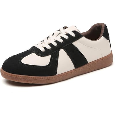 Damesschoenen Comfortabele Buitenschoenen met Platte Zool Casual Gevulkaniseerde Schoenen voor Dames Nieuwe Dames Sneaker Zapatillas De Mujer 41 black