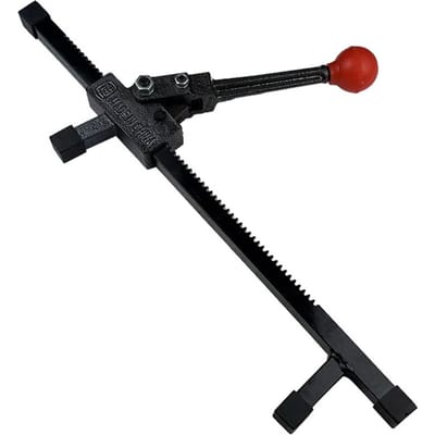 Ensemble d'outils de réparation de bosses de voiture, Extracteur de bosses de voiture Outil manuel à engrenages pour retrait sans peinture Expander manuel avec 2 pièces de colle à tirer sur tôle orange