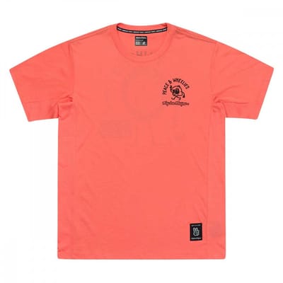 Troy Lee Designs Tecnique T-shirt Met Korte Mouwen Oranje M Jongen
