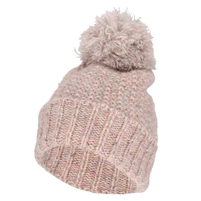 Ski muts dames - One Size - Antique Pink