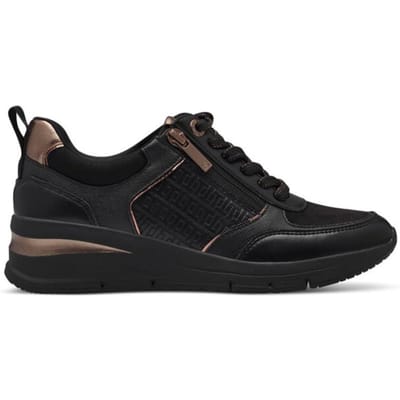 Tamaris Sneakers zwart Textiel - Dames