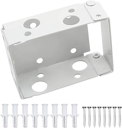 2pcs Box Mounting Bracket - 2 sets - Voor High Profile Blinds - Witte Kleur - Blinds Top Rail Hold Bracket