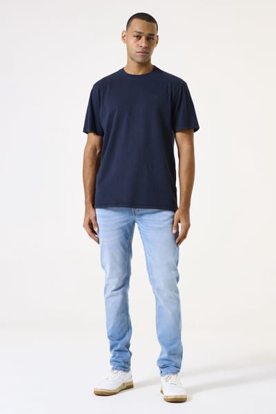 GARCIA Savio Heren Slim Fit Jeans Blauw