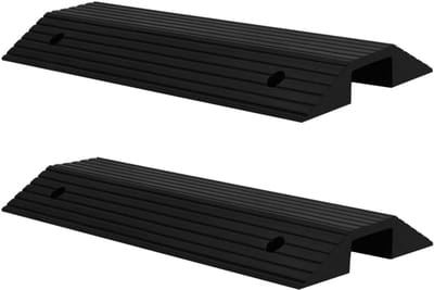 Drempelhelling Set 2 Stuks – Antislip Rubber Oprit voor Rolstoel en Scooter