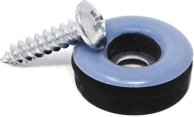 PTFE Glijders - Meubelvoetjes Schroef - Meubels Verplaatsen - Krasbestendig Materiaal - Ø 19 mm Rond - Blauw-grijs