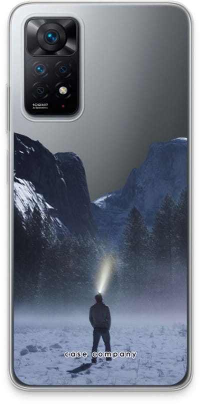 Case Company® - Hoesje geschikt voor Xiaomi Redmi Note 11 Pro hoesje - Wanderlust - Soft Cover Telefoonhoesje - Bescherming aan alle Kanten en Schermrand