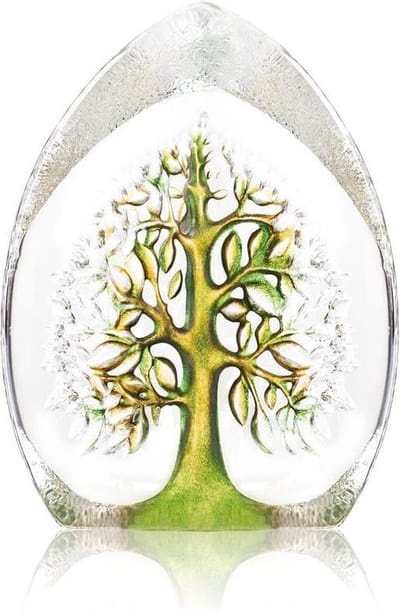 Mats Jonasson Levensboom / Family Tree - Helder, Groen - Voor Binnen - Staand