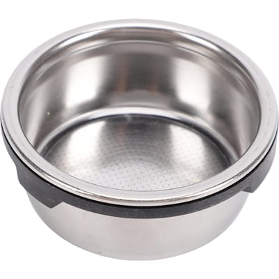 Panier-filtre double tasse compatible Luxe Cafe ES601 ES701 54MM Amovible Réutilisable Acier Inoxydable Filtre à Café