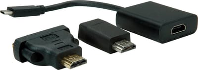 VALUE Beeldscherm Adapter USB Type C - VGA + HDMI + DVI