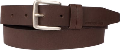 Petrol Industries Riem Heren - Broekriem - Leer - Bruin - 85 cm - S