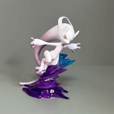 7,5-12cm Anime Pokemon Figuur Mega Mewtwo PVC Actiefiguren Verzameling Model Speelgoed Cadeaus white
