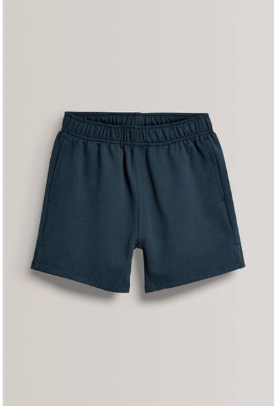 Next - Meisjes - 100% katoenen jersey schoolshorts - Blauw