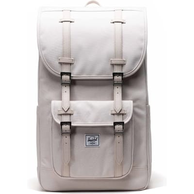 Herschel vrije tijd rugzak rugzak met laptopvak Little America Backpack 30 L Moonbeam crème