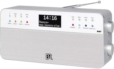 Digitale Radio DAB(+) en FM met Afstandsbediening en Stereogeluid