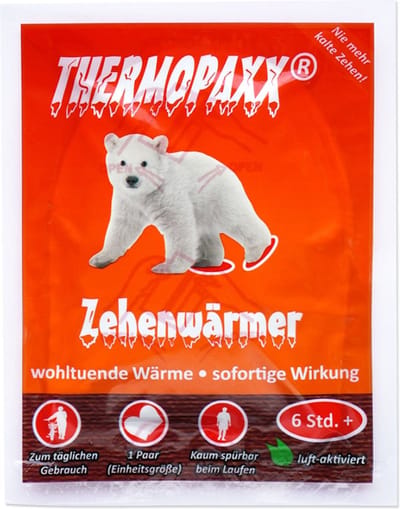 Thermopaxx Voetwarmers 6 uur 2 stuks