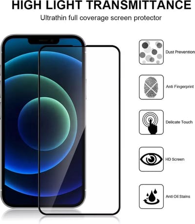 Screenprotector Glas - Tempered Glass Screen Protector - 1x Geschikt voor: Apple iPhone 14 Pro