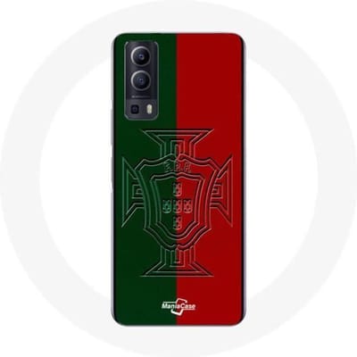 Vivo Y72 hoesje portugal groen en rood logo