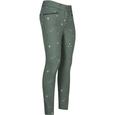 Damesbroek met volledige grip Imperial Riding El Capone Winterwarm AOP