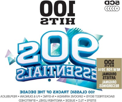 90s Essentials CD - Muziek CD 90s - Muziek Luisteren - 100 Hits Editie - 142 cm - Niet gespecificeerd