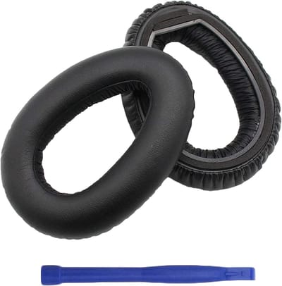 Vervangende Oorkussens van Geheugenfoam voor PXC 550-II en MB 660 Hoofdtelefoons - Zwart, Comfortabele Oorkussens voor Geluid en Draagcomfort