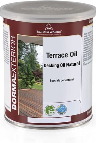 Borma Wachs Deense olie / Terras olie Kleurloos - 5 liter