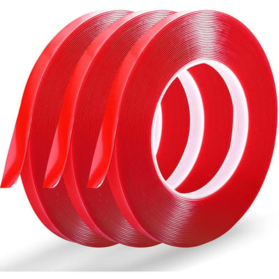 10M Dubbelzijdige Plakband Transparant Acryl Waterdicht Sterke Montagetape Strip Geen Sporen 5MM-35MM Breedte voor Wanddecoratie 9mm