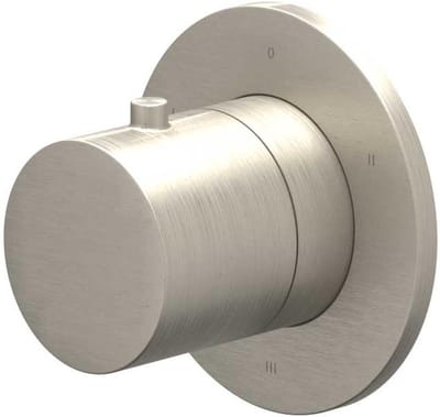 IVY Bond Afbouwdeel 3-Weg Stop-Omstel Symmetry met Rond Rozet - Geborsteld Nickel PVD