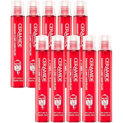 Farmstay Ceramide Damage Clinic Haarfiller Voedende Glans 13ml x 10 stuks