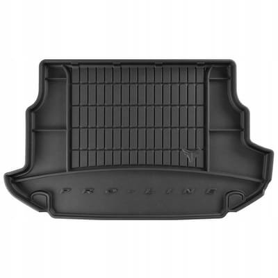 Premium Rubber Kofferbakmat met Organizer Functie – Geschikt voor SSANGYONG Korando III 2011-2019 – Zonder variabele laadvloer – TPE Rubber – Hoge Rand 5 cm