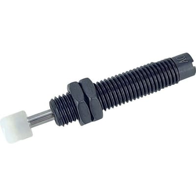 TRU COMPONENTS Stootdemper TC-14330860 TC-AC0806-2 Materiaal (behuizing): Staal Slaglengte: 6 mm 1 stuk(s)