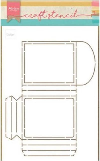 Marianne Design Craft stencil Party pocket