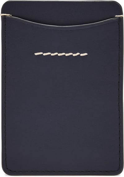 FOSSIL Kaarthouder Westover Card Case Insignia Blue Donkerblauw